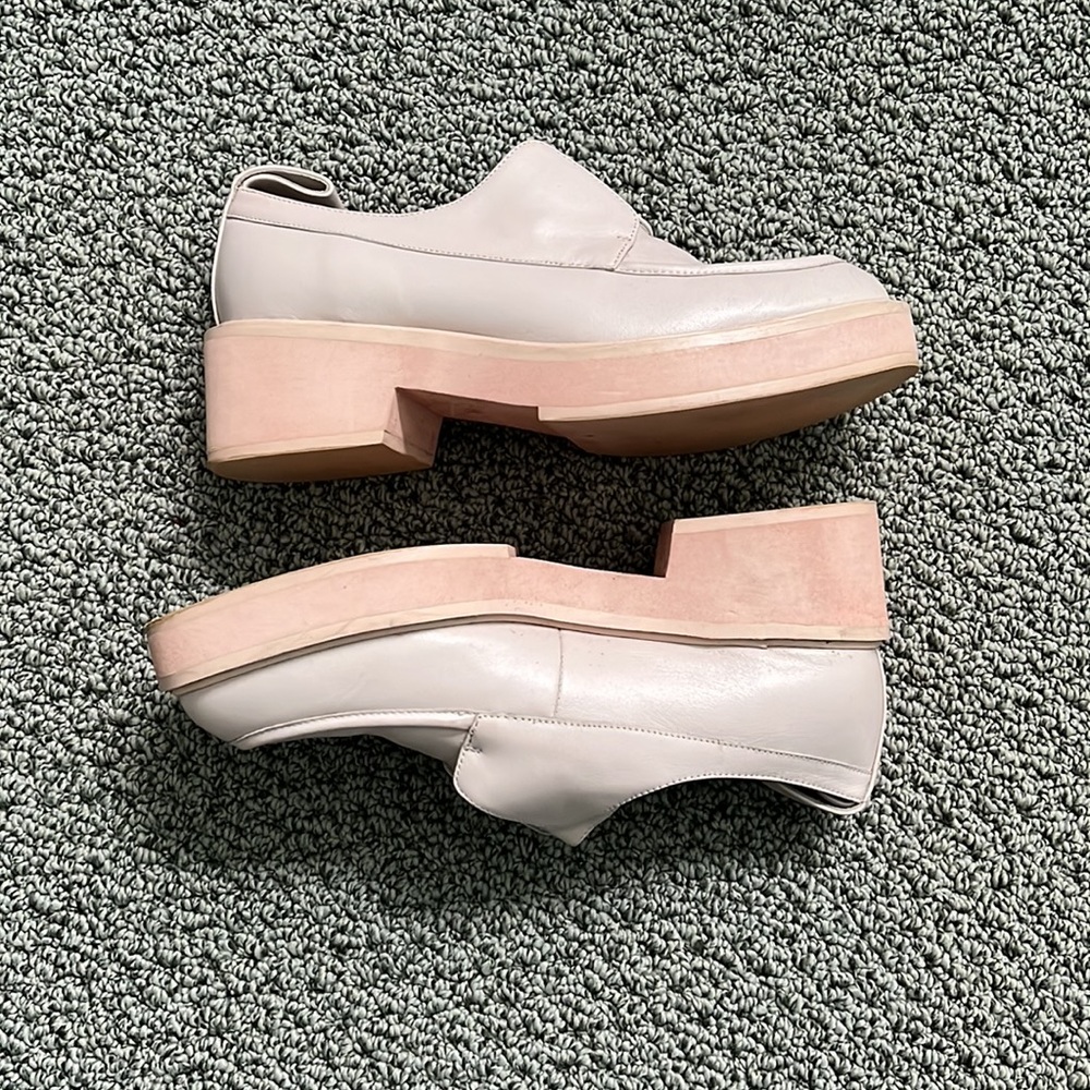 Baby Pink Jeffrey Campbell Platform Flatform shoes